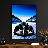 F1 Racing - Dynamic Track Speed Poster